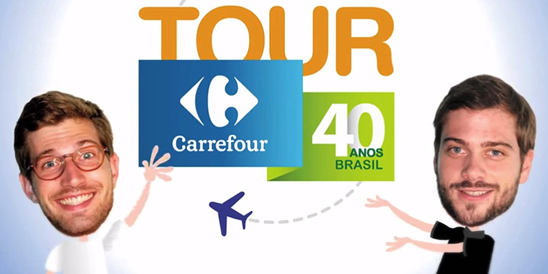 Em comemoração aos 40 anos da marca no Brasil, criamos o Hotsite Carrefour Tour 40 Anos.